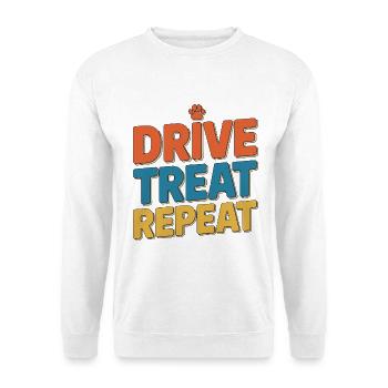 Mobile Vet My GPS Knows Every Pet Animal Doctor - Unisex Sweatshirt - white - Front