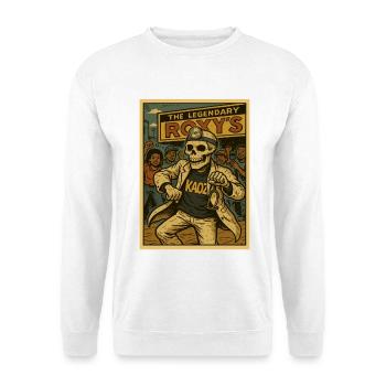 Legendärer Skelett Tanz bei Rockys - Sweat-shirt Unisexe - blanc - Devant