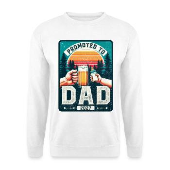 Futur père en charge Futur père 2027 - Sweat-shirt Unisexe - blanc - Devant