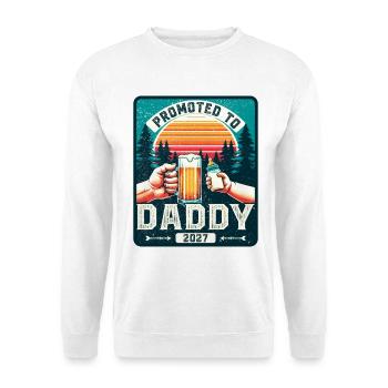 Futur père en charge Futur père 2027 - Sweat-shirt Unisexe - blanc - Devant