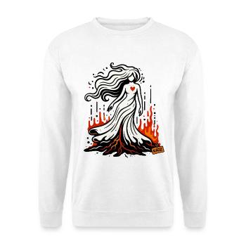 Ember Heart Siren - Unisex Sweatshirt - white - Front