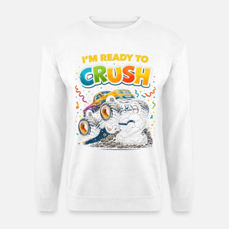 Bereit zum Crush 2 - Unisex Pullover - Weiß