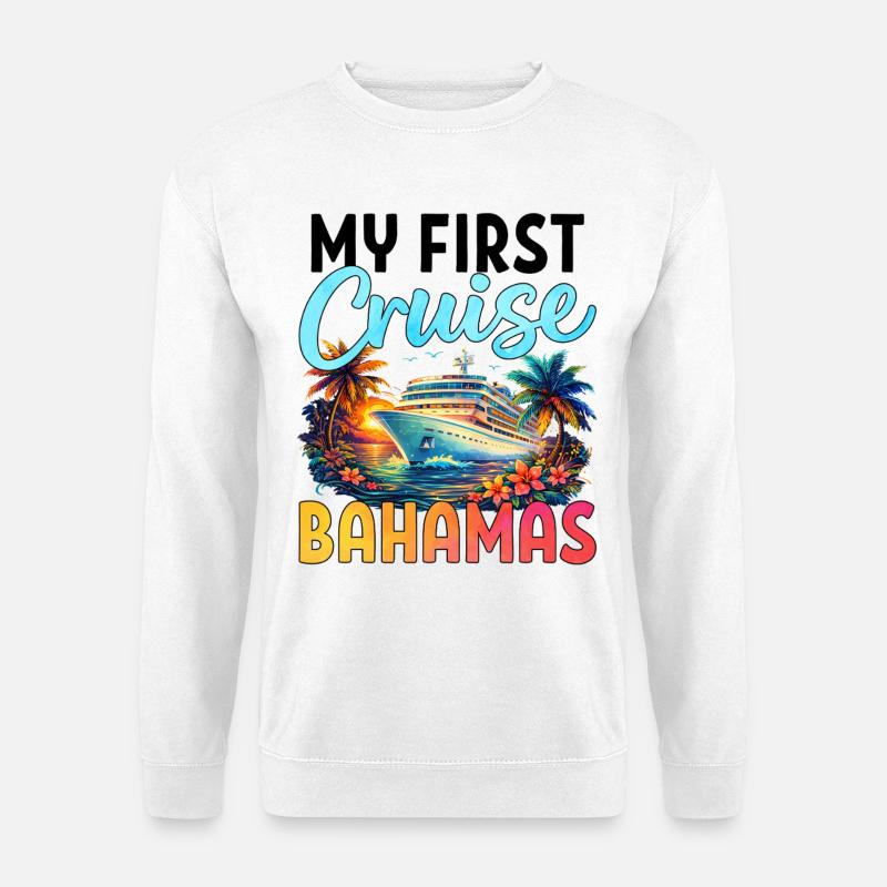 My First Cruise Bahamas - Unisex Pullover - Weiß