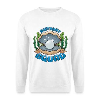 Birthday Squad Beach Summer Cruise Shell - Unisex Pullover - Weiß - Vorne