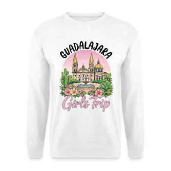 Guadalajara Girls Trip - Unisex Pullover - Weiß - Vorne