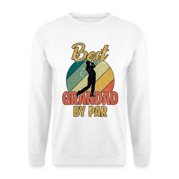 Retired Grandpa By Par Golfing - Unisex Sweatshirt - white - Front