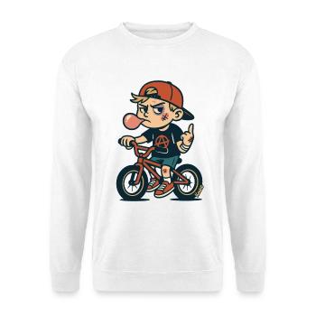 BMX Rebel Street Kid - Sweat-shirt Unisexe - blanc - Devant