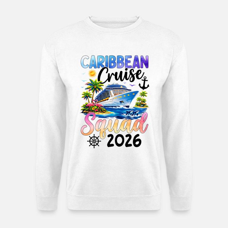 Caribbean Cruise Squad 2026 - Unisex Pullover - Weiß