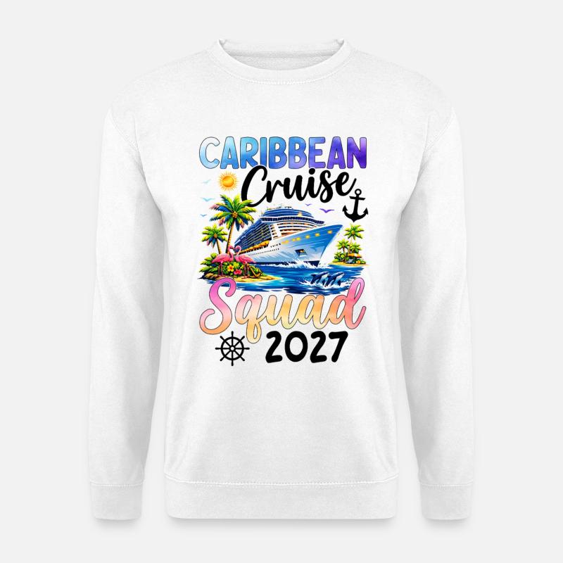 Caribbean Cruise Squad 2027 - Unisex Pullover - Weiß
