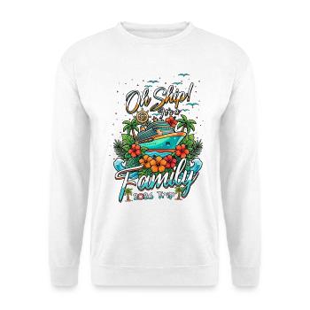 Familienurlaub Familienreise 2026 - Unisex Pullover - Weiß - Vorne
