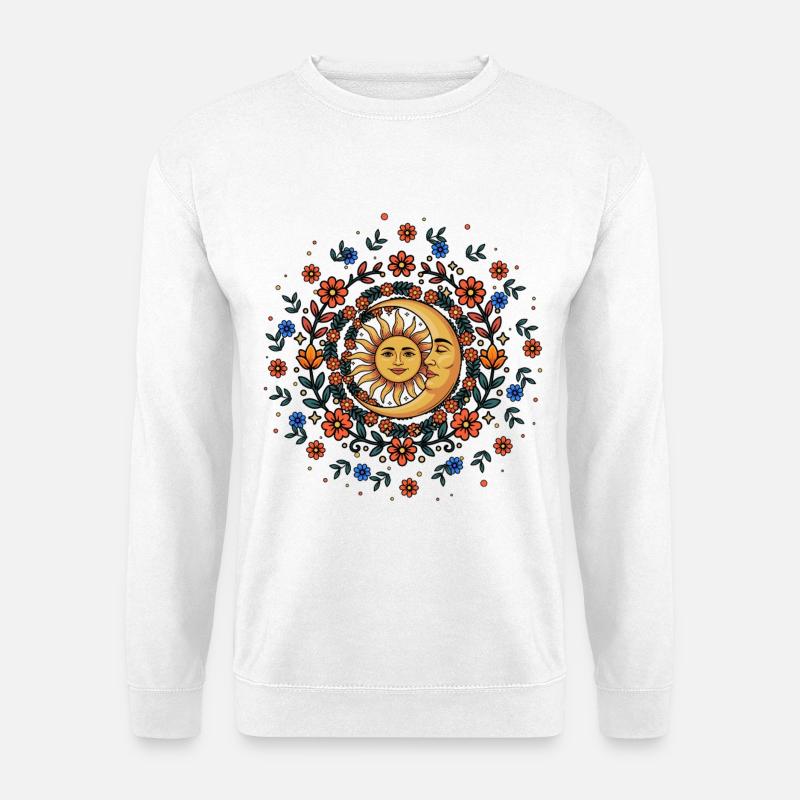 Litha Pagan Summer Solstice Midsummer Midsommar - Unisex Sweatshirt - white