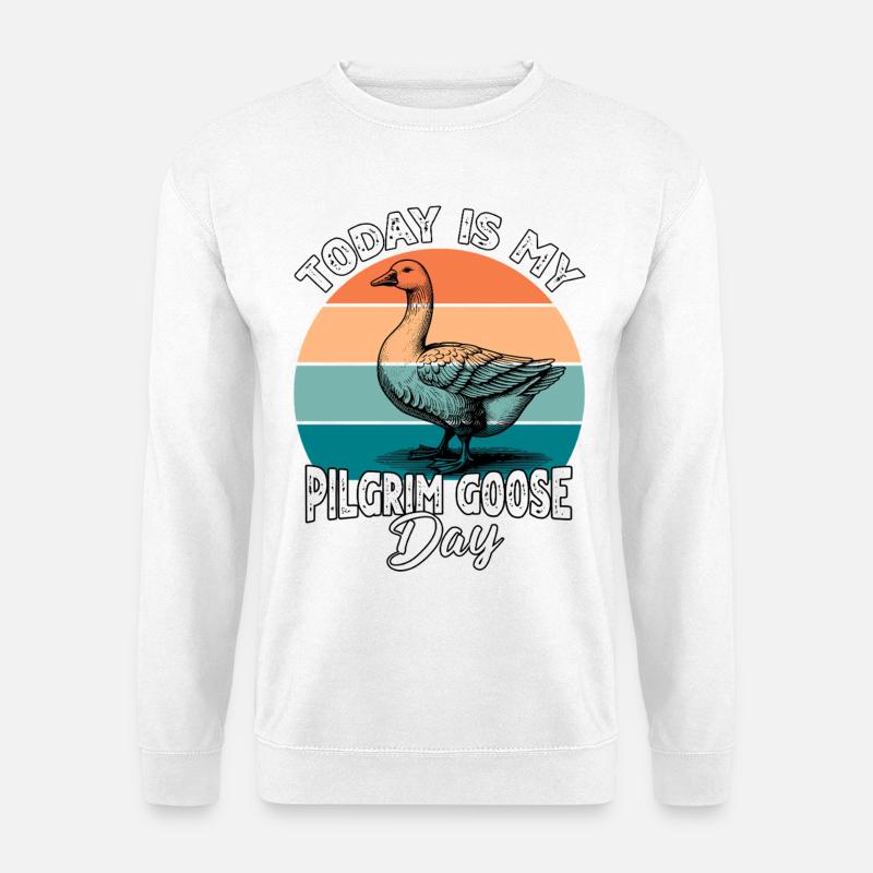 Pilgrim Gans Pilgrim Goose - Unisex Sweatshirt - white