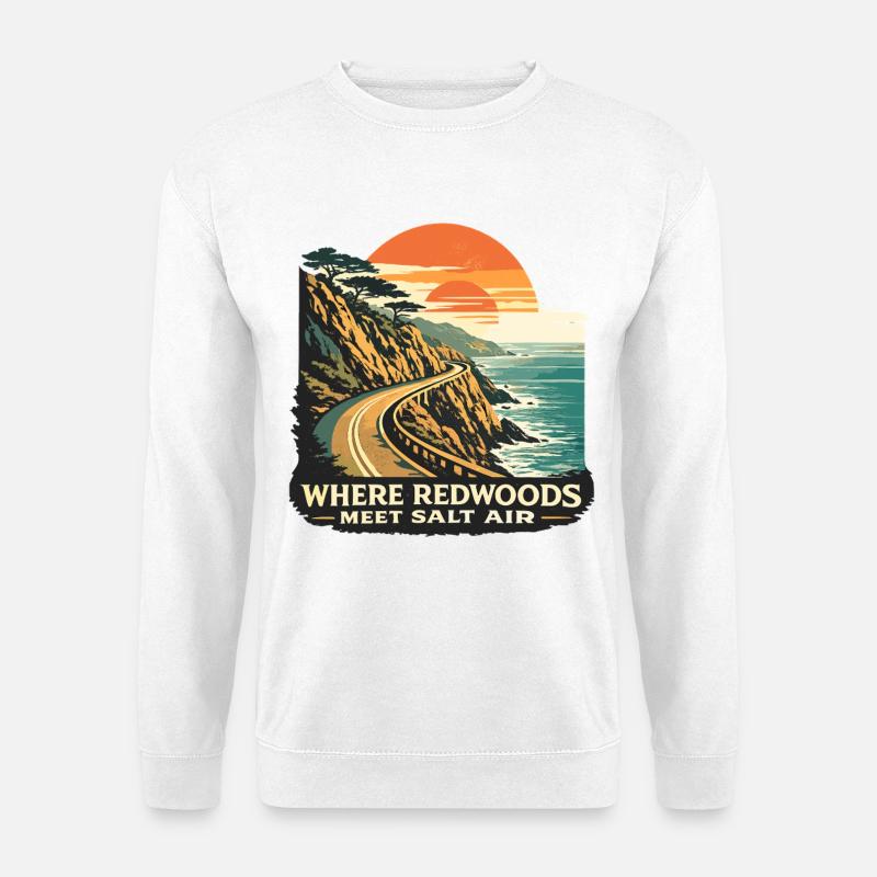 Redwood Salzluft - Unisex Pullover - Weiß