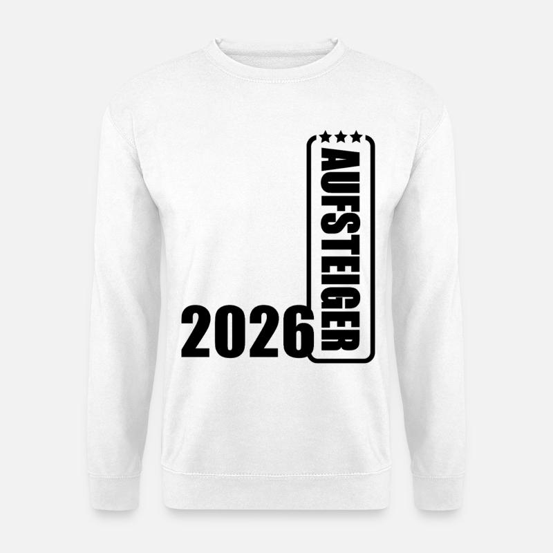 Aufsteiger_2026_lneu - Unisex Pullover - Weiß