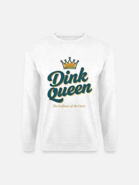 Pickleball-lustiger Pickleball-Pickleball - Unisex Pullover - Weiß