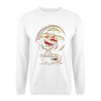 Bonsaibaum - Unisex Pullover - Weiß - Vorne