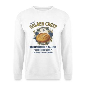 Sourdough Bread Baking Baker Local Sourdough Era - Unisex Sweatshirt - white - Front