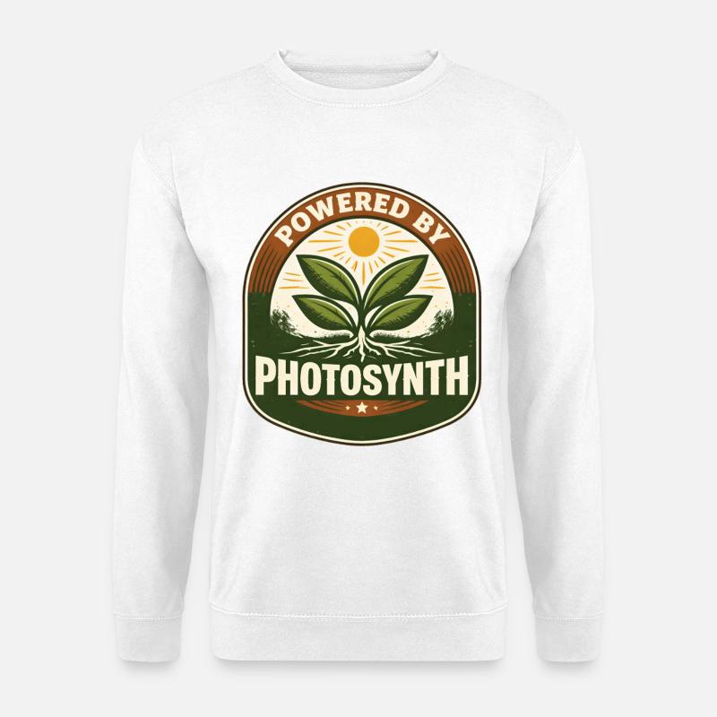 Ecologist Ecology Powered By Photosynth - Unisex Sweatshirt - white