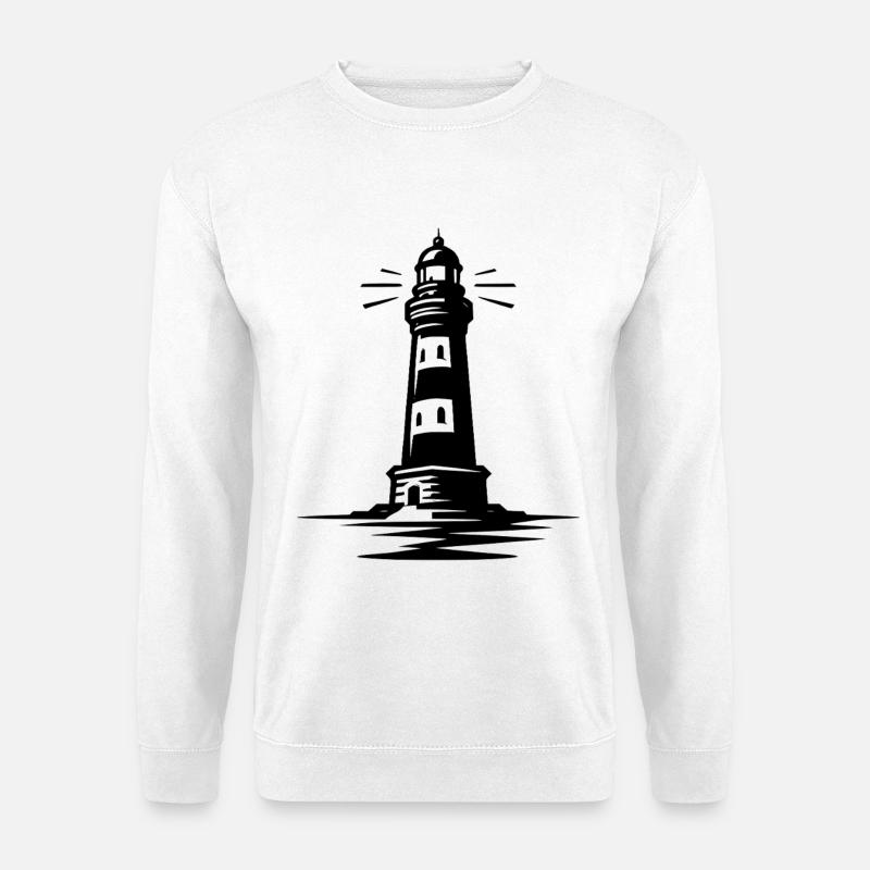 lighthouse - Unisex Sweatshirt - white