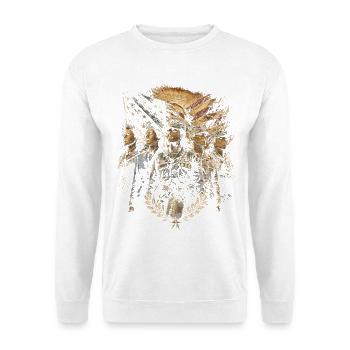 Veterans Day for Democrats - Unisex Sweatshirt - white - Front