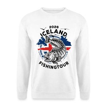 Iceland Fishing Tour | 2026 Sea Wolf - Unisex Sweatshirt - white - Front