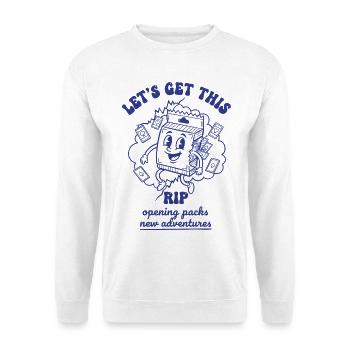 Prenons cette ouverture déchirante Packs Nouvelles aventures - Sweat-shirt Unisexe - blanc - Devant