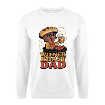 Wiener Roast Dad - Unisex Pullover - Weiß - Vorne