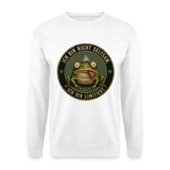 Ich bin nicht seltsam - limitiert - Unisex Pullover - Weiß - Vorne
