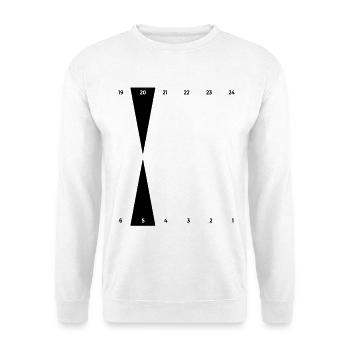 Backgammon | Golden Point - Unisex Sweatshirt - white - Front