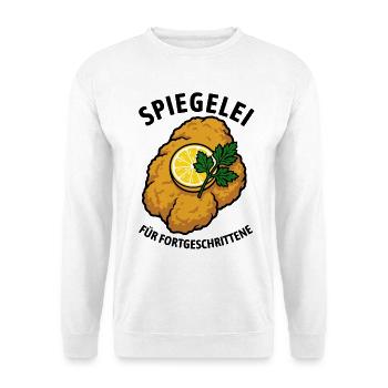 Schnitzel | Spiegelei für Fortgeschrittene - Unisex Pullover - Weiß - Vorne