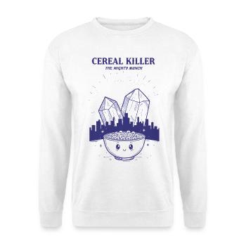 Frühstückscereal Killer Der mächtige Munch Lustig - Unisex Pullover - Weiß - Vorne