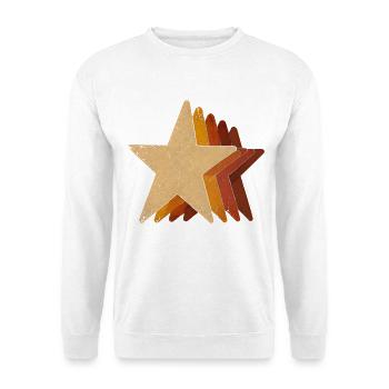 Star Star Stack Star Silhouette Stars - Unisex Sweatshirt - white - Front