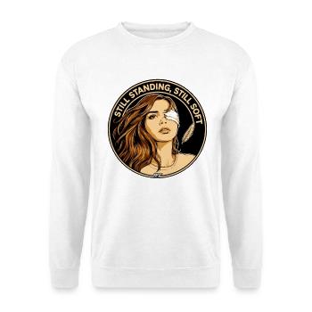 Still Standing, Still Soft - Unisex Sweatshirt - white - Front