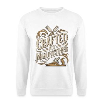 Ébéniste Artisan Pas Menuisier Fabriqué - Sweat-shirt Unisexe - blanc - Devant