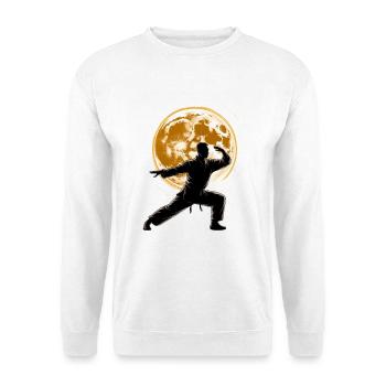 Tai Chi Zen Meditation – Chi Qigong Training - Unisex Sweatshirt - white - Front