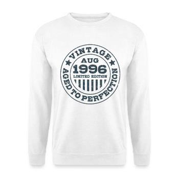 Vintage août 1996 Édition limitée Circle - Sweat-shirt Unisexe - blanc - Devant