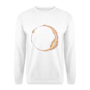 AMATEURS D’ASTRONOMIE DE L’ÉCLIPSE SOLAIRE - Sweat-shirt Unisexe - blanc - Devant