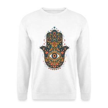 Spiritualität Heilige Geometrie Zen-Symbol - Unisex Pullover - Weiß - Vorne