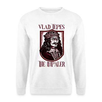 Vlad Tepes Le Bouclier de l’Empaleur - Sweat-shirt Unisexe - blanc - Devant
