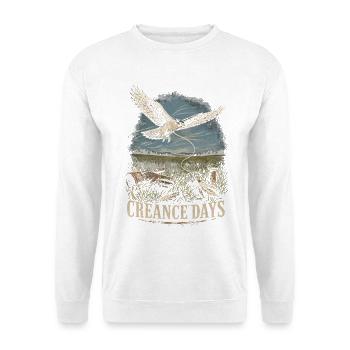 Falconry Falkner Creance Days - Unisex Sweatshirt - white - Front