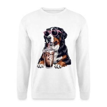 Bernese Mountain Dog - Unisex Sweatshirt - white - Front