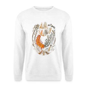 Hufschmied Hufschmiede - Unisex Pullover - Weiß - Vorne