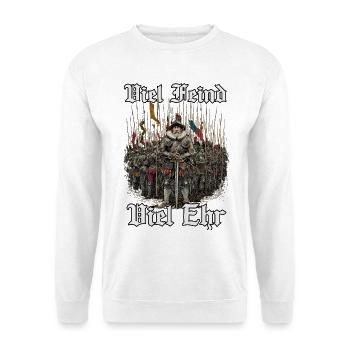 Ritter im Speerwald - Unisex Pullover - Weiß - Vorne