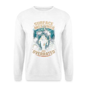Berufstaucher Industrietaucher - Unisex Pullover - Weiß - Vorne