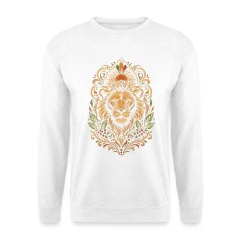Äthiopien Äthiopisch Äthiopier - Unisex Pullover - Weiß - Vorne - Alina (178cm) & Michal (187cm)