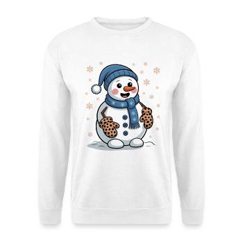 Snowman - Unisex Sweatshirt - white - Front