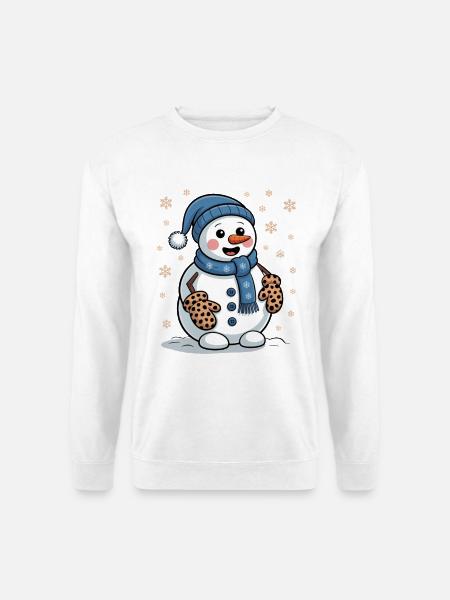 Snowman - Unisex Sweatshirt - white