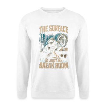 Berufstaucher Industrietaucher - Unisex Pullover - Weiß - Vorne
