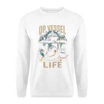 Commercial Diver Industrial Diver DP Vessel Life - Unisex Sweatshirt - white - Front