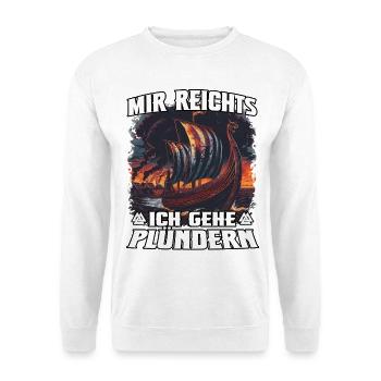 Viking Feuersee - Unisex Pullover - Weiß - Vorne